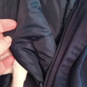 Torrid Blue Winter Jacket Mid-length Size 1 Women Female