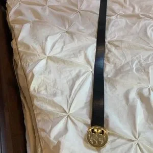 Tory Burch Black Leather Belt sz S Tory Burch Black Leather Belt sz S