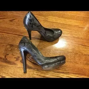 TORY BURCH Platform shoes. Heel Height 5.5 Inches