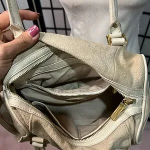 ✨Tory Burch Tan And Cream Satchel