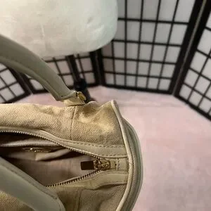 ✨Tory Burch Tan And Cream Satchel