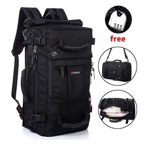 Travel backpack water resistant rucksack weekender