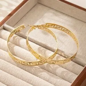Trendy Sexy Style Hoop Earrings
