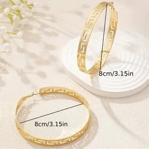 Trendy Sexy Style Hoop Earrings