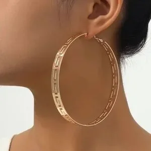 Trendy Sexy Style Hoop Earrings
