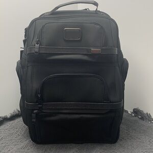 TUMI Alpha³ Expandable Backpack - Ballistic Nylon - Executive Travel Ready