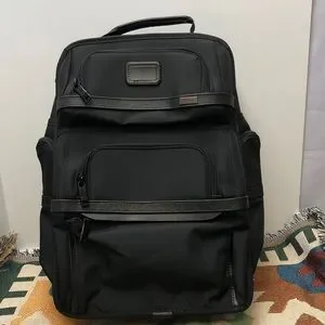 TUMI Alpha³ Expandable Ballistic Backpack Corporate Travel & Tech Pro Ready