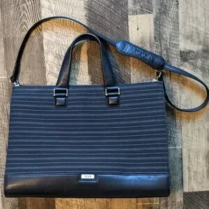 Tumi Laptop Travel Messenger Bag Crossbody Stripes