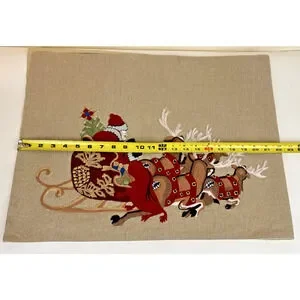Twas The Night Before Christmas Design Sample Table Topper