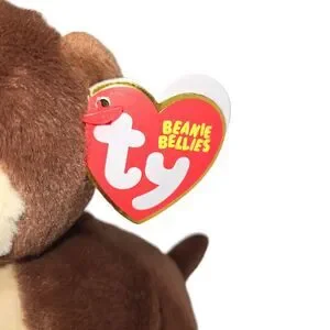 TY Plush Beanie Bellies Mitch River Otter Brown Stuffed Animal 2022 6"