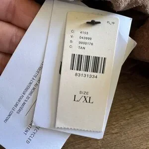 Ugg Chestnut Tasman Mitten Genuine Leather Suede Large/X-Large