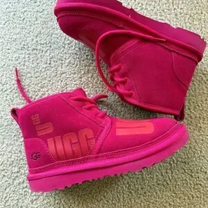 UGG Kids Pink Boots Size 3