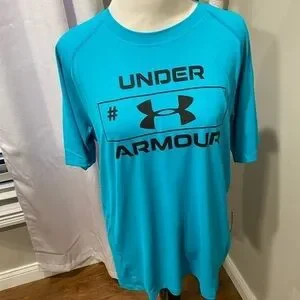 Under Armour Men's Blue Graphic T-Shirt