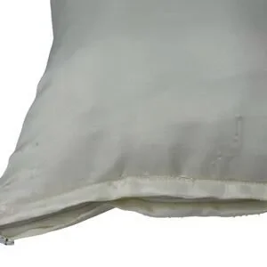 Upcycled Home Decor Pillow Made From Authentic Designer Dust Bag 20.5x8.5