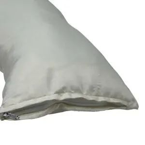 Upcycled Home Decor Pillow Made From Authentic Designer Dust Bag 20.5x8.5