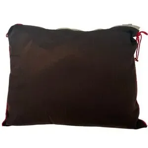 Upcycled Home Decor Pillow Made From Authentic Designer Dust Bag 14x18