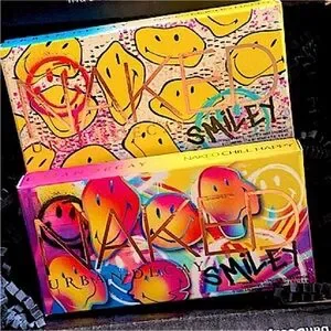 Urban Decay Naked Smiley - Mucho Happy & Chilli Happy Eyeshadow Palette Duo BNIB