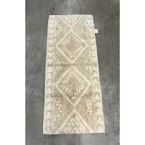 Urban Outfitters Sienna Kilim Bath Mat 20” L X 50” W Apricot