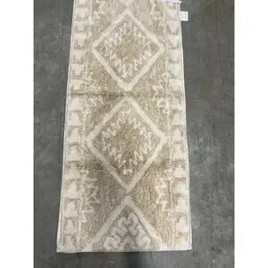 Urban Outfitters Sienna Kilim Bath Mat 20” L X 50” W Apricot