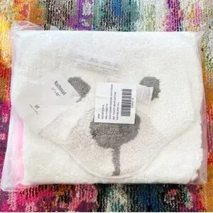 Urban Outfitters Teddy Bear Tufted Bath Mat Throw Rug Washable Cotton