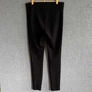 Utopia By Hue Dressy Skinny Legging L Black