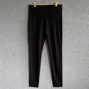 Utopia by Hue Dressy Skinny Legging L Black