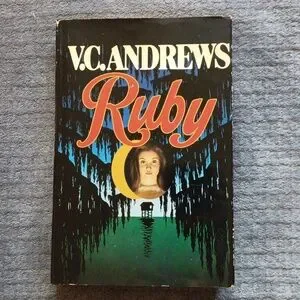 V.C. Andrews Vintage Ruby Novel Hardcover 1994 Suspense Mystery Horror
