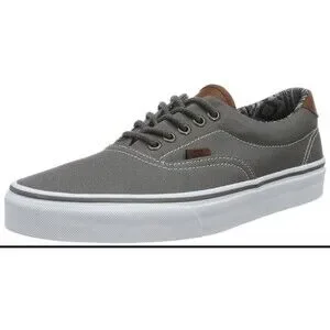 Vans Era 59 Pewter Grey and Brown Low Top Sneakers Men’s Size 6.5 Women’s 8