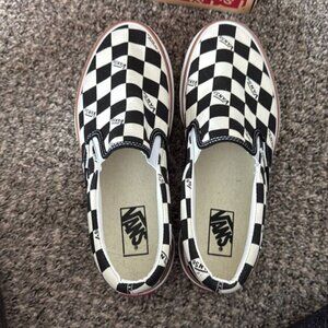 Vans stacked platform slip on