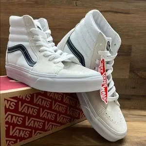 Vans White High-Top Sneakers BRAND NEW