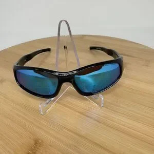 Vatter Sport Sunglasses Unisex Kid Blue Polarized Lens UV Protection Black Frame