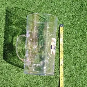 Vegas Raiders Decal Oktoberfest Prost 7.5" Large Plastic 17.5oz Handle Mug Cup