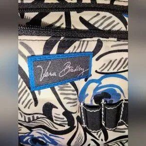 Vera Bradley (Black) Quilted Laptop Computer Carrier Tote Bag