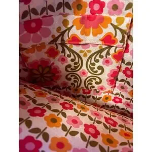 Vera Bradley Lap Top Bag NWOT Soft Orange/Pink Floral 14x11 Zip Around Case