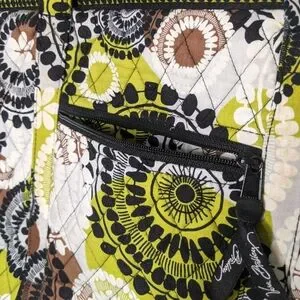 Vera Bradley Laptop Tote Cocoa Moss
