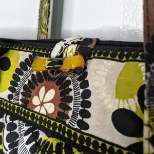 Vera Bradley Laptop Tote Cocoa Moss