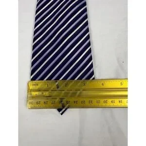 Versa Collection Tie Purple With‎ Stripes