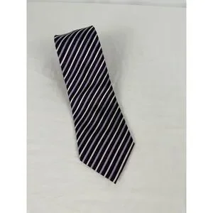 Versa Collection Tie Purple With‎ Stripes