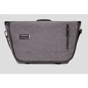 Versatile Gray Messenger Bag for Everyday‎ Use