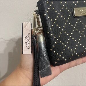 Victoria’s Secret Black Studded Women's Clutch