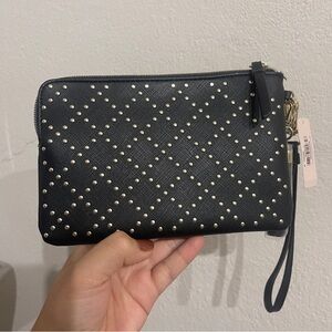 Victoria’s Secret Black Studded Women's Clutch