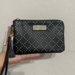 Victoria’s Secret Black Studded Women's Clutch