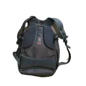 Victoria Tourist Solid Black Backpack