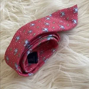 Vineyard Vines 100% Silk Crab Tie