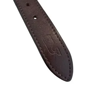 Vineyard Vines Boys Jeep Tree Pattern Leather Belt Size 24