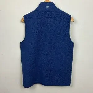 Vineyard Vines Boys Sherpa Fleece Vest Sz XL/18