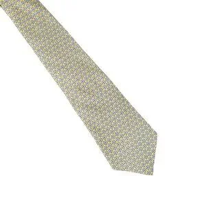Vineyard Vines Silk Tie Soccer Ball Yellow Blue Preppy Boys USA Made