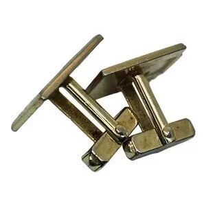Vintage 1950's Anson Gold Tone Cufflinks
