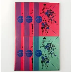 Vintage 1987 Lot Of 6 Pee-Chee All Season Portfolio Folders USA Red Green