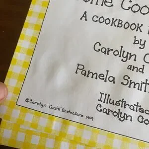 Vintage 1989 Come Cook With Me Kids Spiral Picture Cook Book
